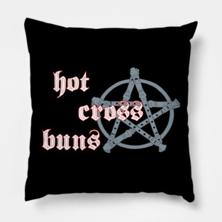 hot cross buns Pillow