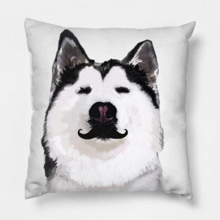 Husky Dog Pillow