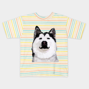 Husky Dog Kids T-Shirt