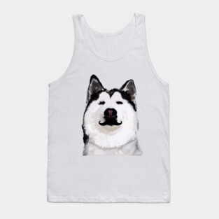 Husky Dog Tank Top