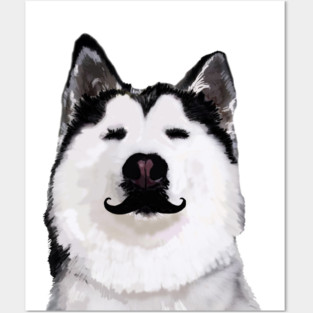 Husky Dog Posters and Art