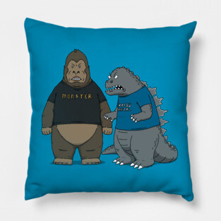Stupid Kaijus Pillow