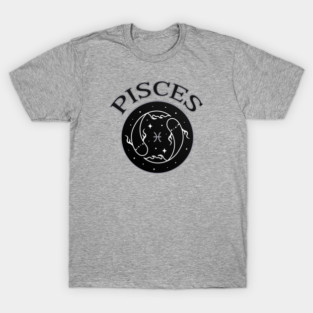 Pisces Star Sign Zodiac Horoscope Cheeky Witch® T-Shirt