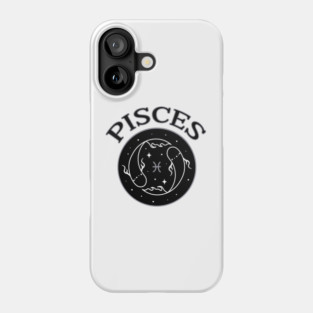Pisces Star Sign Zodiac Horoscope Cheeky Witch® Phone Case