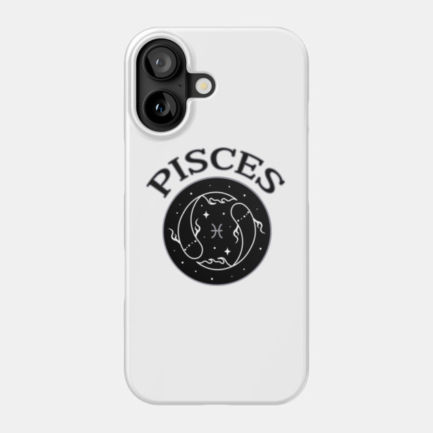 Pisces Star Sign Zodiac Horoscope Cheeky Witch® Phone Case by Cheeky Witch