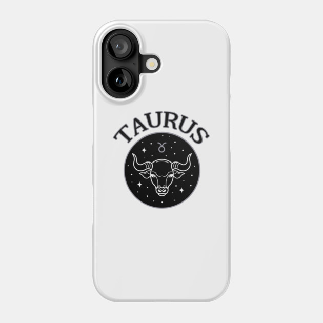 Taurus Star Sign Zodiac Horoscope Cheeky Witch® Phone Case by Cheeky Witch