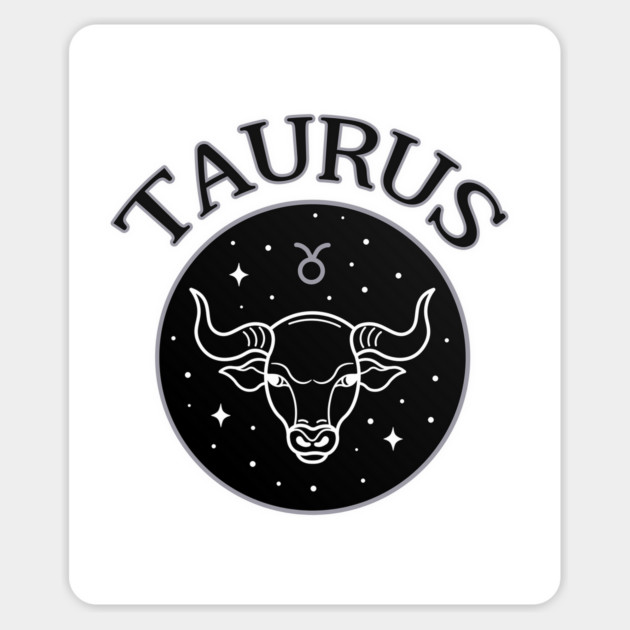 Taurus Star Sign Zodiac Horoscope Cheeky Witch® Sticker by Cheeky Witch