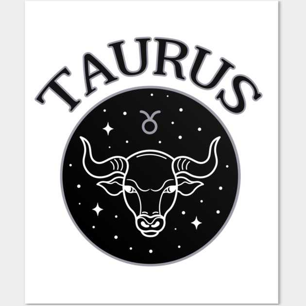 Taurus Star Sign Zodiac Horoscope Cheeky Witch® Wall Art by Cheeky Witch