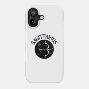 Sagittarius Star Sign Zodiac Horoscope Cheeky Witch® Phone Case