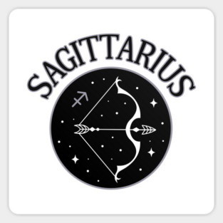 Sagittarius Star Sign Zodiac Horoscope Cheeky Witch® Sticker