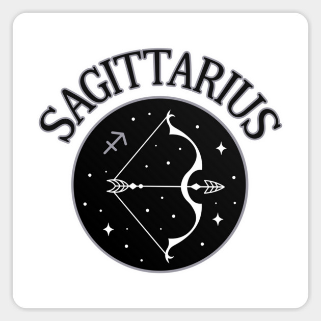 Sagittarius Star Sign Zodiac Horoscope Cheeky Witch® Magnet by Cheeky Witch