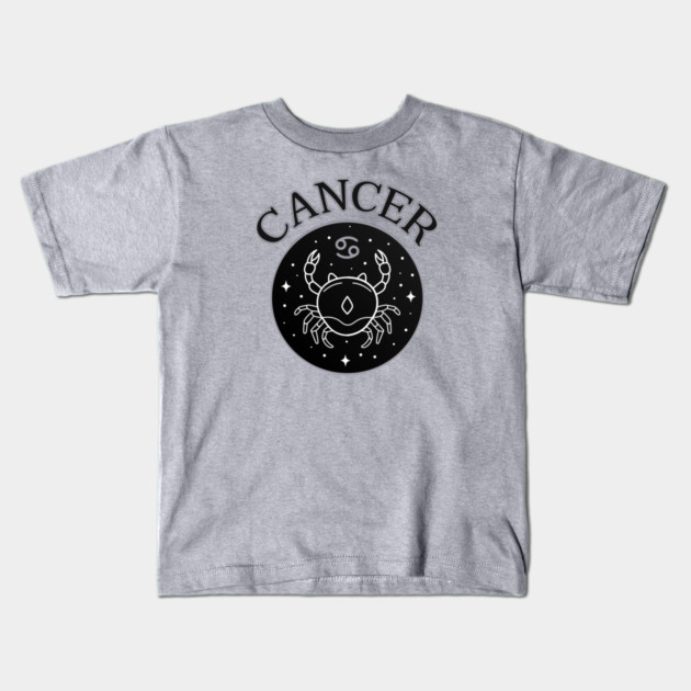 Cancer Star Sign Zodiac Horoscope Cheeky Witch® Kids T-Shirt by Cheeky Witch