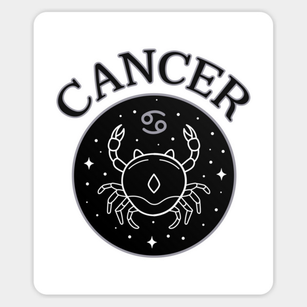 Cancer Star Sign Zodiac Horoscope Cheeky Witch® Sticker by Cheeky Witch