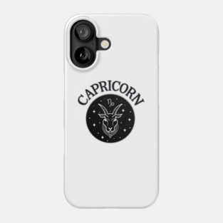 Capricorn Star Sign Zodiac Horoscope Cheeky Witch® Phone Case