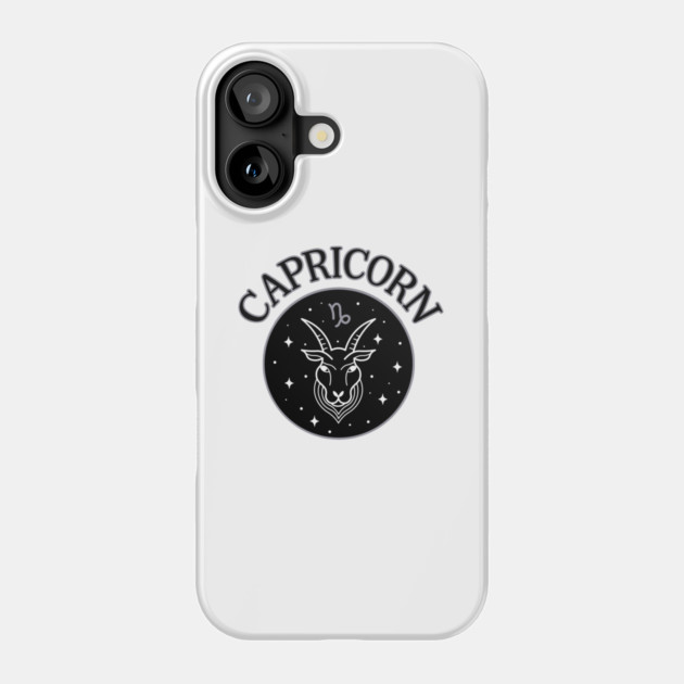 Capricorn Star Sign Zodiac Horoscope Cheeky Witch® Phone Case by Cheeky Witch