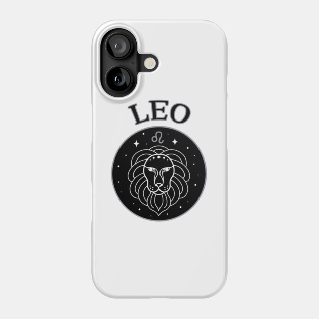 Leo Star Sign Zodiac Horoscope Cheeky Witch® Phone Case by Cheeky Witch