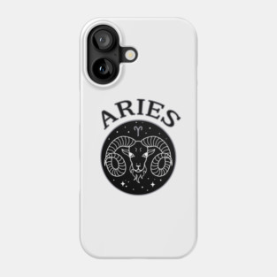 Aries Star Sign Zodiac Horoscope Cheeky Witch® Phone Case