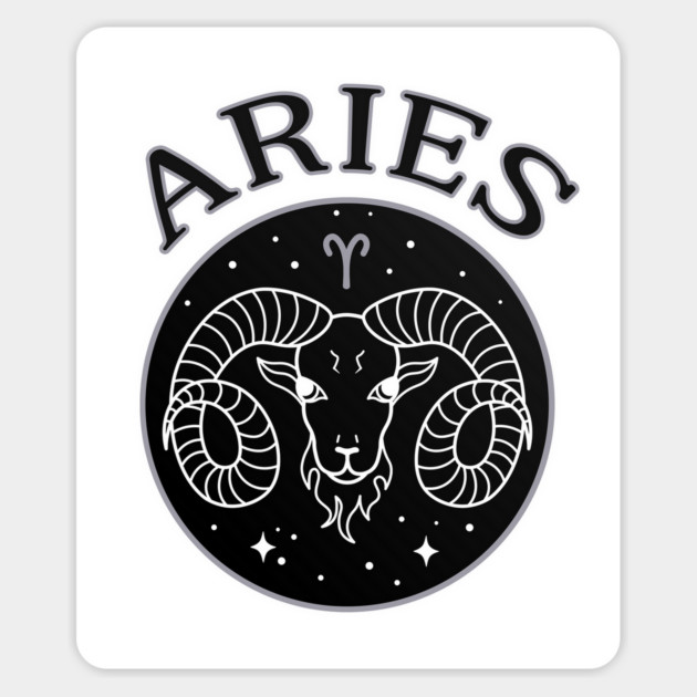 Aries Star Sign Zodiac Horoscope Cheeky Witch® Magnet by Cheeky Witch