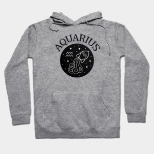 Aquarius Star Sign Zodiac Horoscope Cheeky Witch® Hoodie