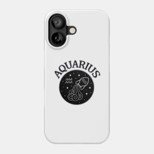 Aquarius Star Sign Zodiac Horoscope Cheeky Witch® Phone Case