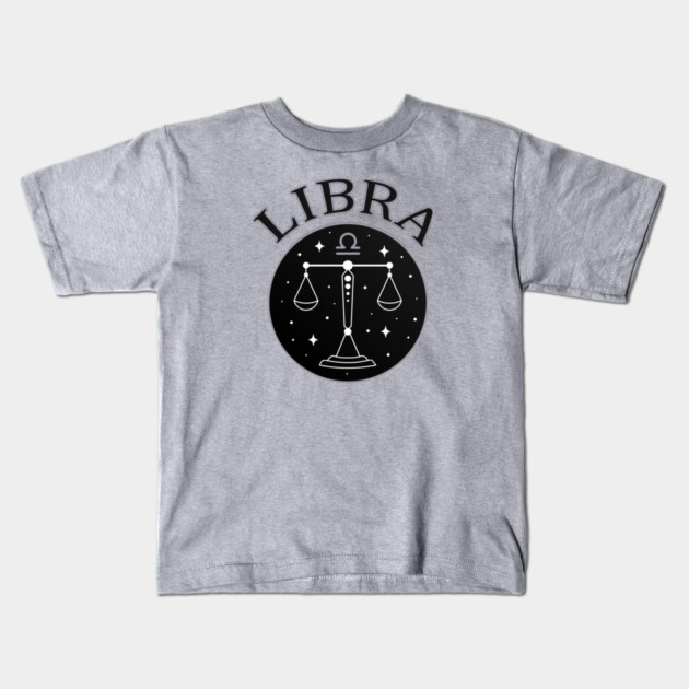 Libra Star Sign Zodiac Horoscope Cheeky Witch® Kids T-Shirt by Cheeky Witch