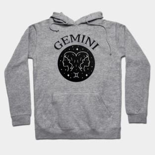Gemini Star Sign Zodiac Horoscope Cheeky Witch® Hoodie