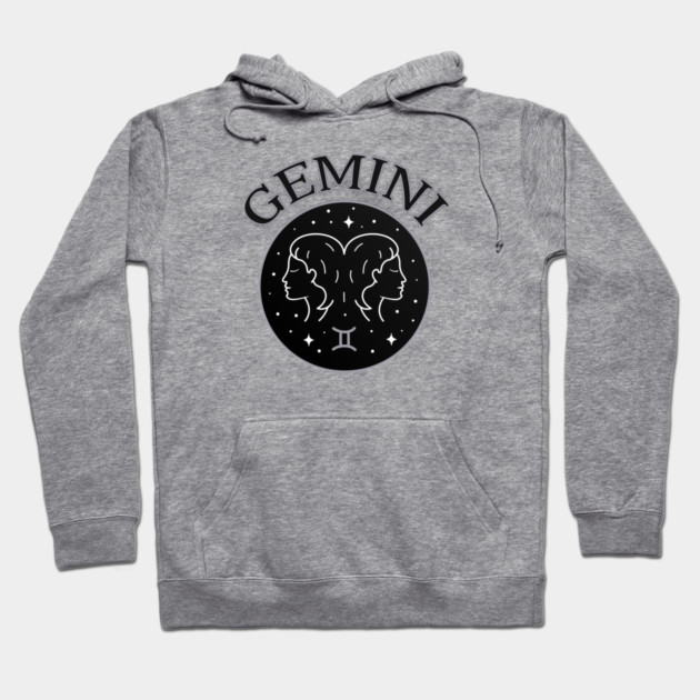 Gemini Star Sign Zodiac Horoscope Cheeky Witch® Hoodie by Cheeky Witch