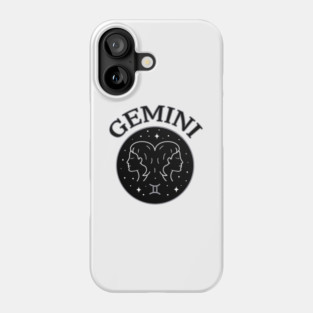 Gemini Star Sign Zodiac Horoscope Cheeky Witch® Phone Case