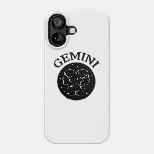 Gemini Star Sign Zodiac Horoscope Cheeky Witch® Phone Case by Cheeky Witch