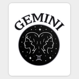Gemini Star Sign Zodiac Horoscope Cheeky Witch® Magnet