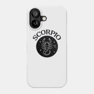 Scorpio Star Sign Zodiac Horoscope Cheeky Witch® Phone Case