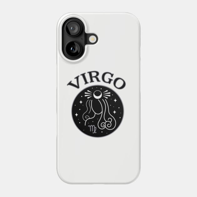 Virgo Star Sign Zodiac Horoscope Cheeky Witch® Phone Case by Cheeky Witch