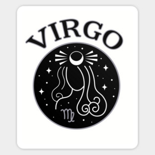 Virgo Star Sign Zodiac Horoscope Cheeky Witch® Sticker