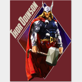 Thor Odinson Posters and Art