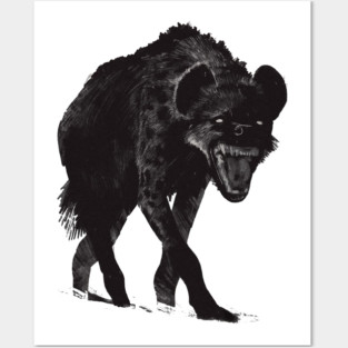 hyena Posters and Art