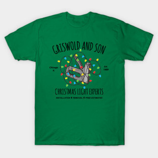 Christmas Vacation - Griswold And Son Christmas Light Experts T-Shirt