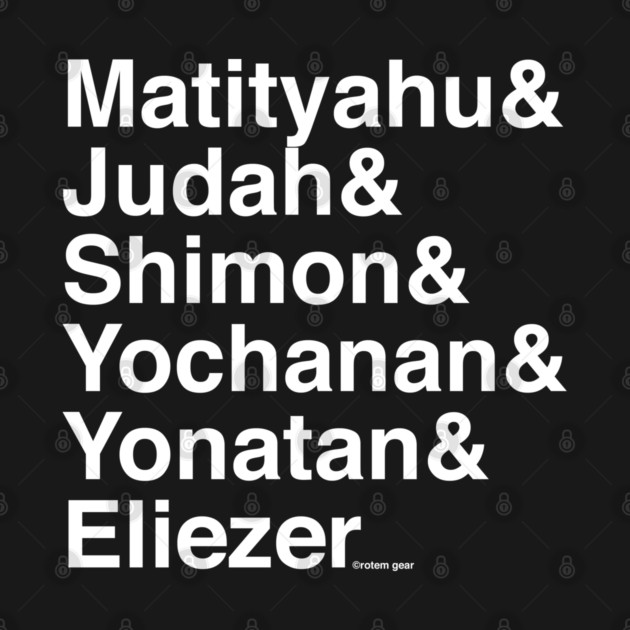 Macabee Names by jrotem