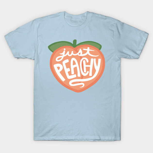 Just Peachy T-Shirt by Soft Biology