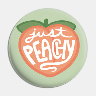 Just Peachy Pin