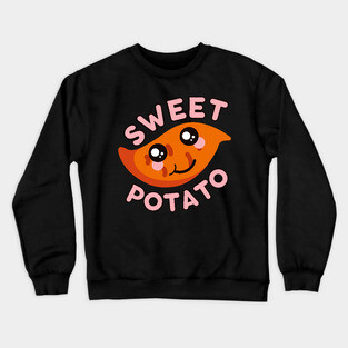 Kawaii Sweet Potato Crewneck Sweatshirt