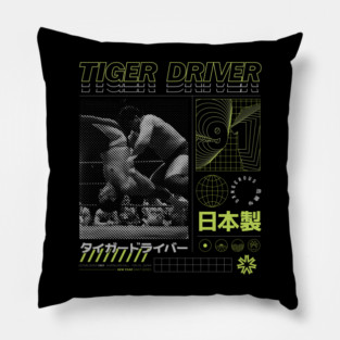 Tiger Driver 91 Pillow