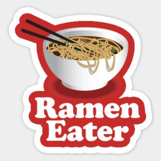 Ramen Eater - Ramen Noodle Sticker