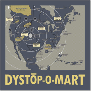 Habitable Zone Franchise Map by Dystopomart Posters and Art