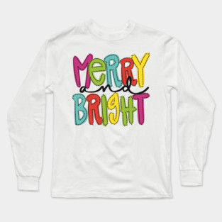 Merry & Bright Long Sleeve T-Shirt