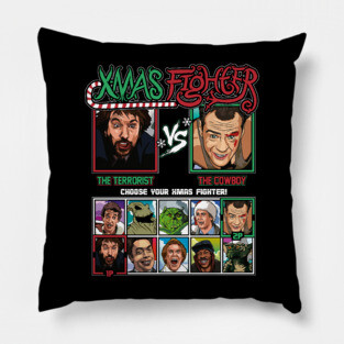 Xmas Fighter - Die Hard Pillow