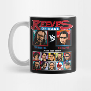 Keanu Reeves of Rage Mug
