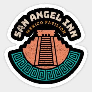 San Angel Inn Mexico Pavilion world showcase Sticker