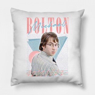 Michael Bolton / Office Space Aesthetic 90s Design Pillow