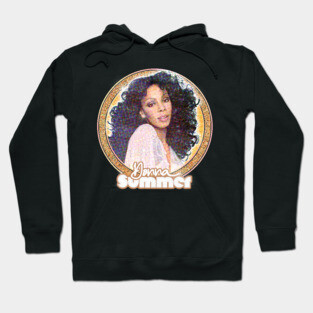 Donna Summer // Retro Style Fan Art Design Hoodie