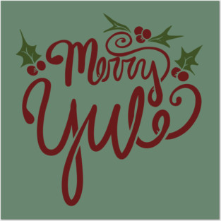 Merry Yule Posters and Art